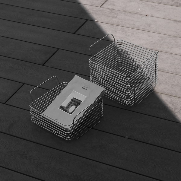 Grid 網格不銹鋼儲物藍